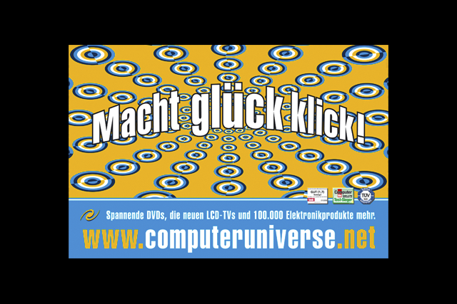 Markenstrategie - Image-Kampagne für computeruniverse.net, Motiv 2